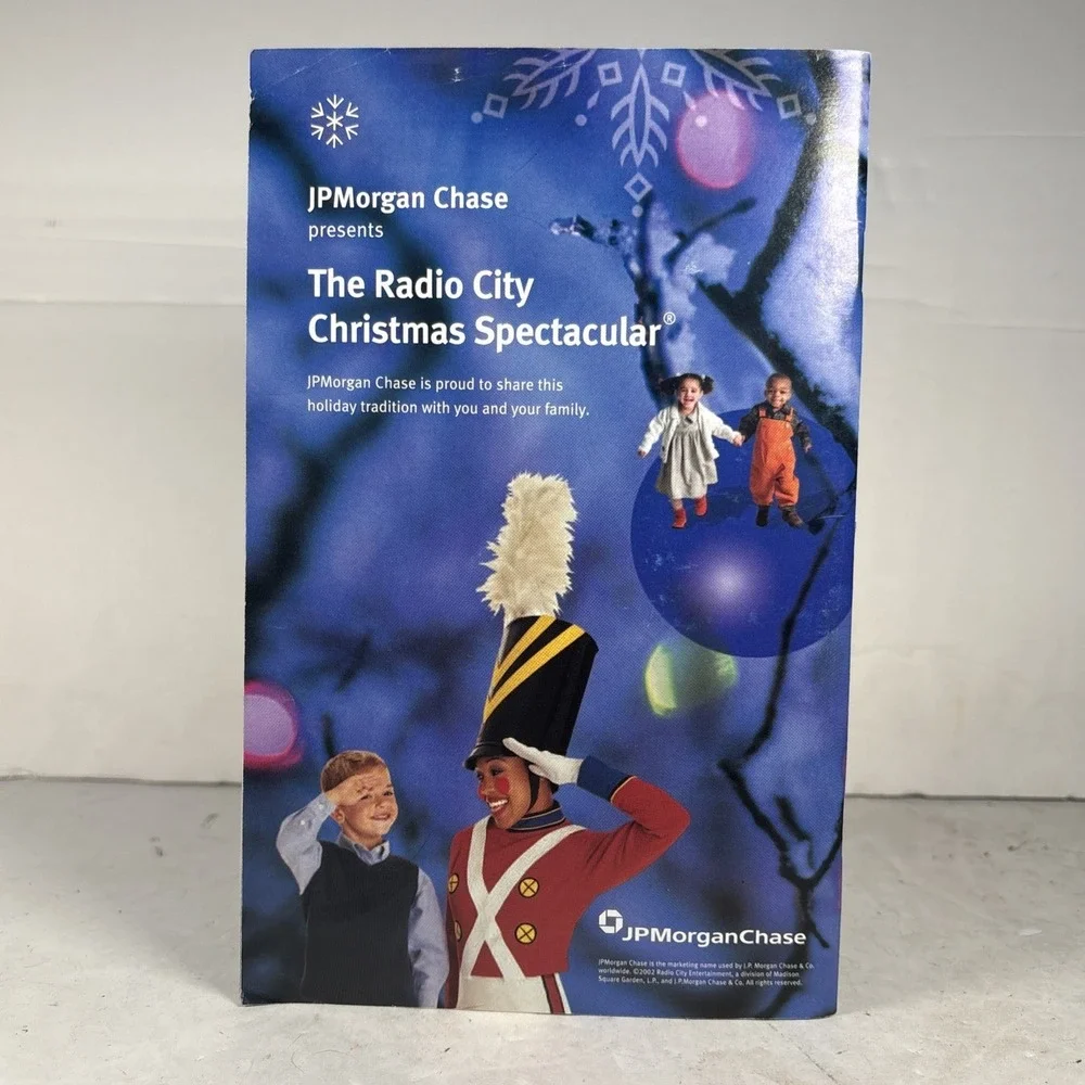 Radio City Entertainment Headliner 2001 2002 & 2004 Programs + 3D Glasses